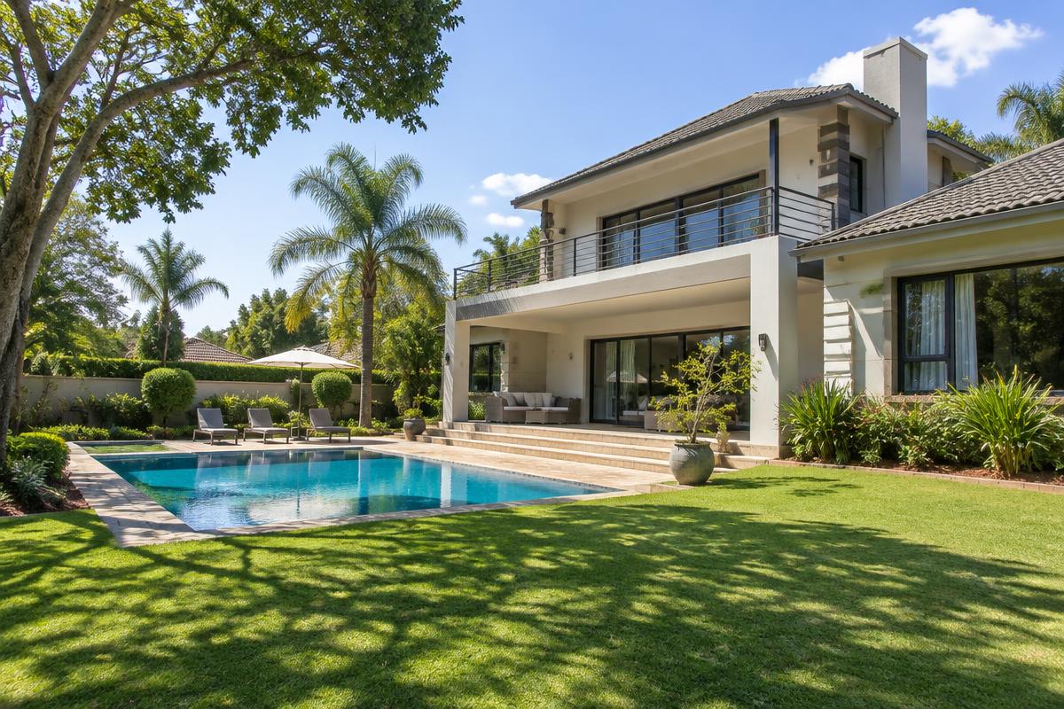 Spacious family home with mature garden in Borrowdale